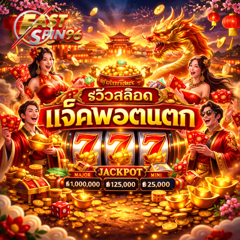 รีวิวสล็อตธีมจีนแจ็คพอตแตก