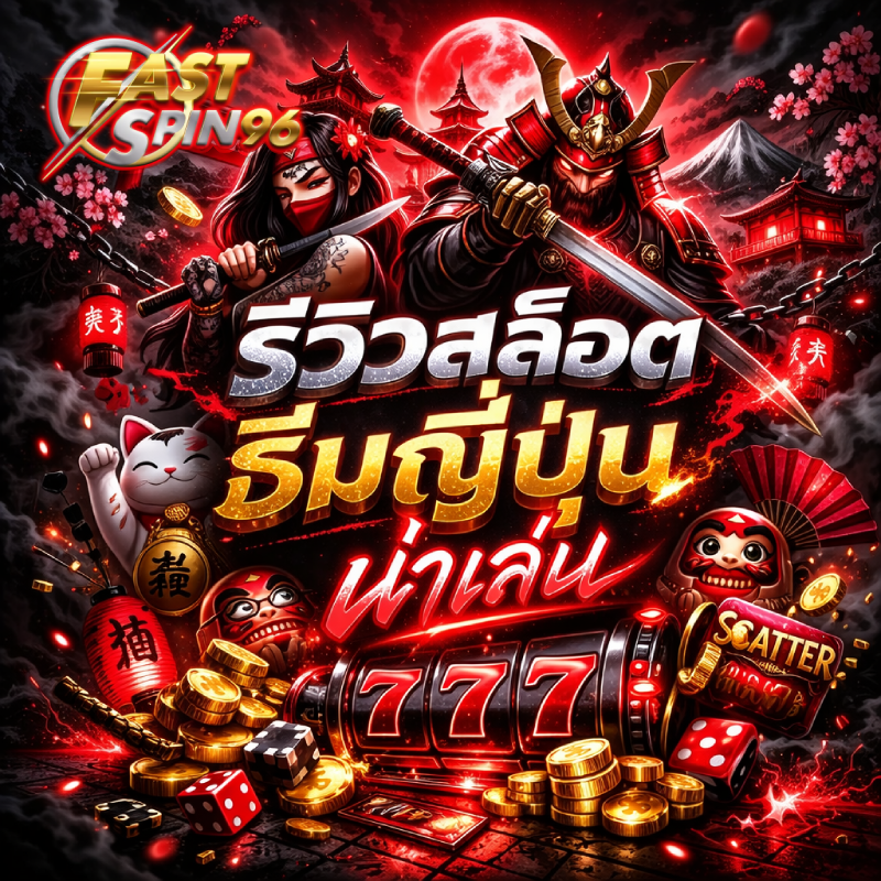 รีวิวสล็อตธีมญี่ปุ่นน่าเล่น