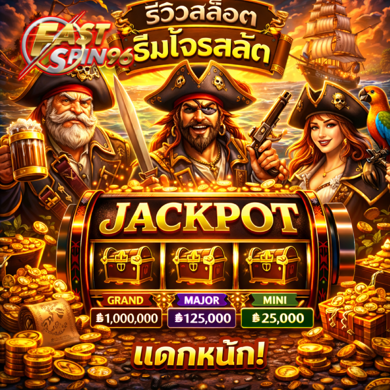 รีวิวสล็อตธีมโจรสลัด