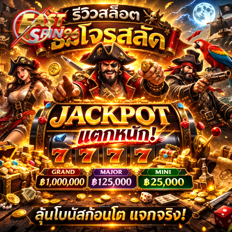 รีวิวสล็อตธีมโจรสลัด