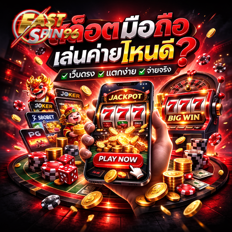 สล็อตมือถือเล่นค่ายไหนดี