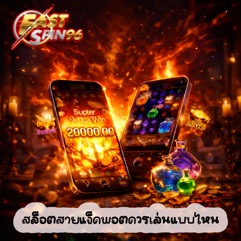 สล็อตสายแจ็คพอตควรเล่นแบบไหน