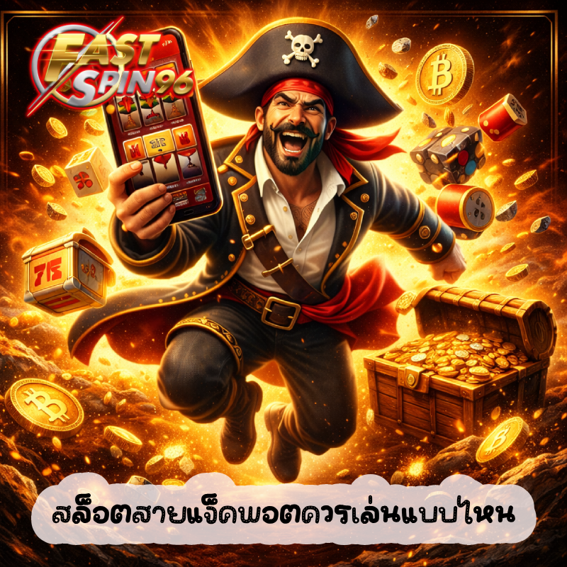 สล็อตสายแจ็คพอตควรเล่นแบบไหน