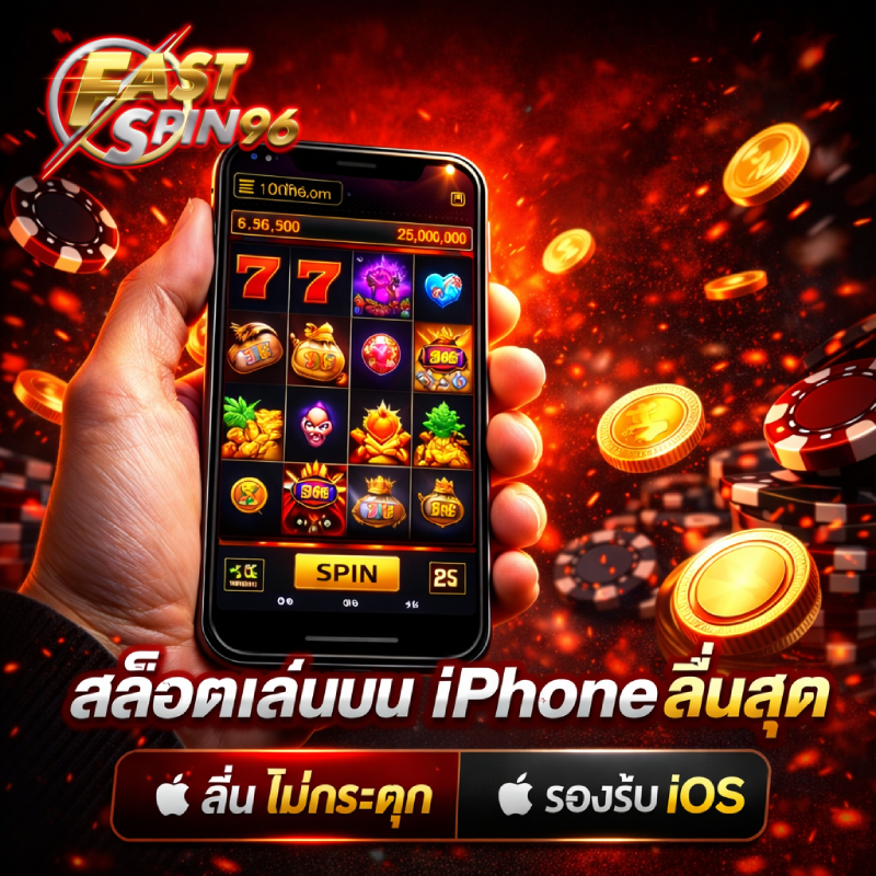 สล็อตเล่นบน iPhone ลื่นสุด
