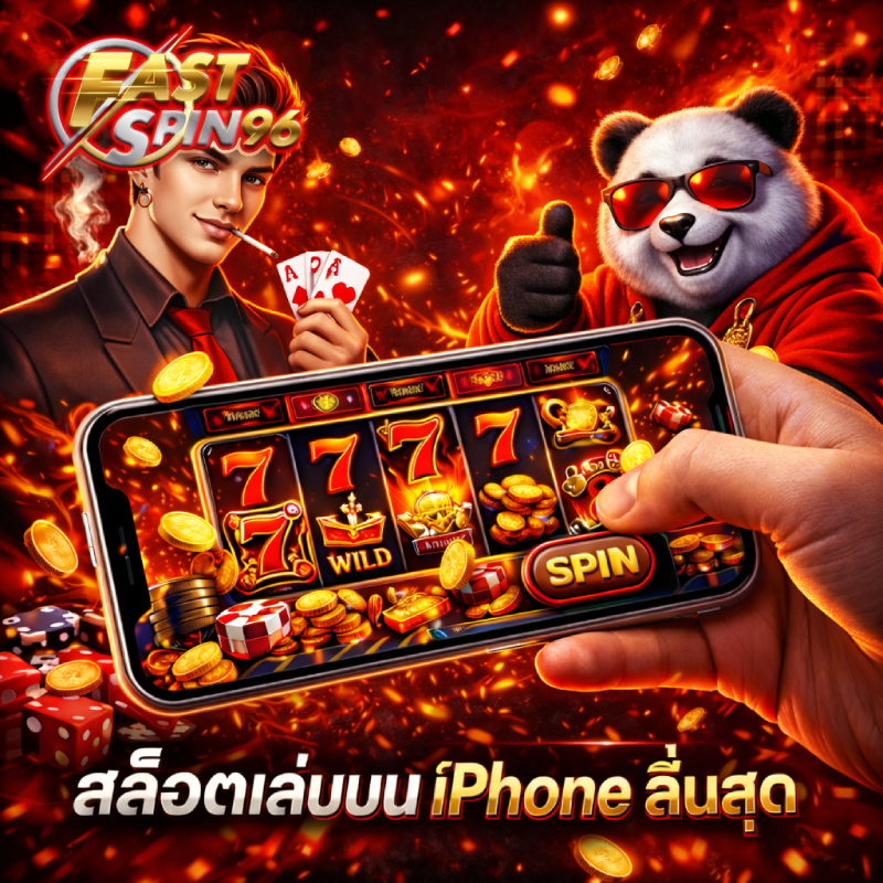 สล็อตเล่นบน iPhone ลื่นสุด