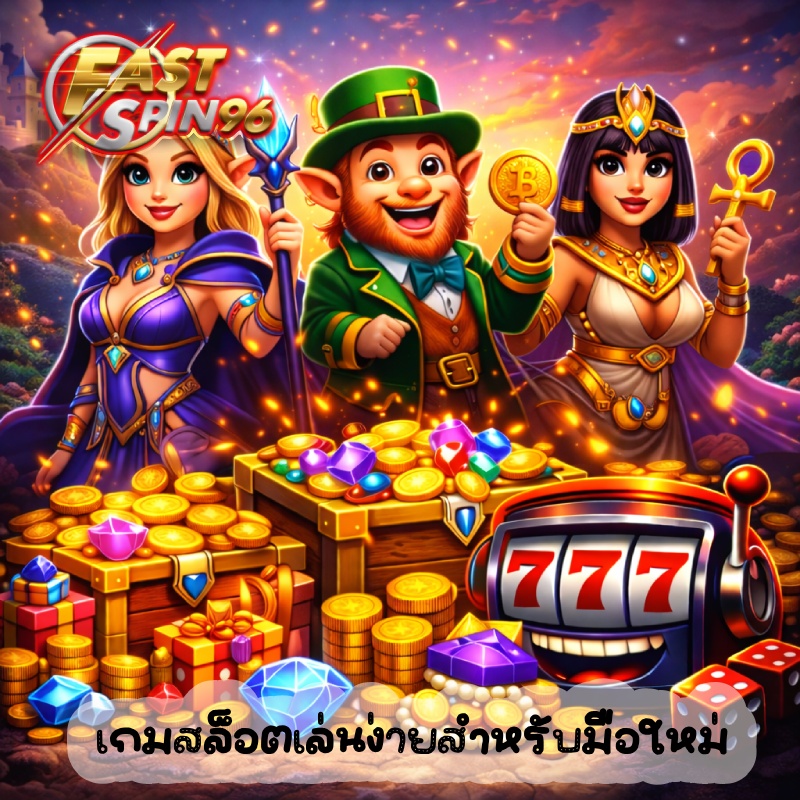 เกมสล็อตเล่นง่ายสำหรับมือใหม่